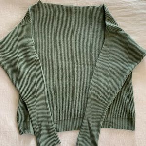 Lovestitch Sage Green Top. Size S.